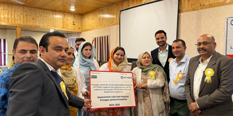 Ambulatory Hysteroscope Unit Donation to Govt. LD Hospital